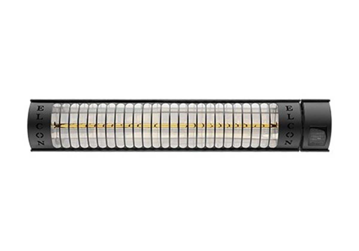 Elcon 2500W 67 CM Uzaktan Kumandalı Duvar Tipi Uzaktan Kumandalı Geniş Alan Elektrikli İnfrared Isıtıcı Fabrika , Atölye, Cami, Cafe, Teras ısıtıcısı